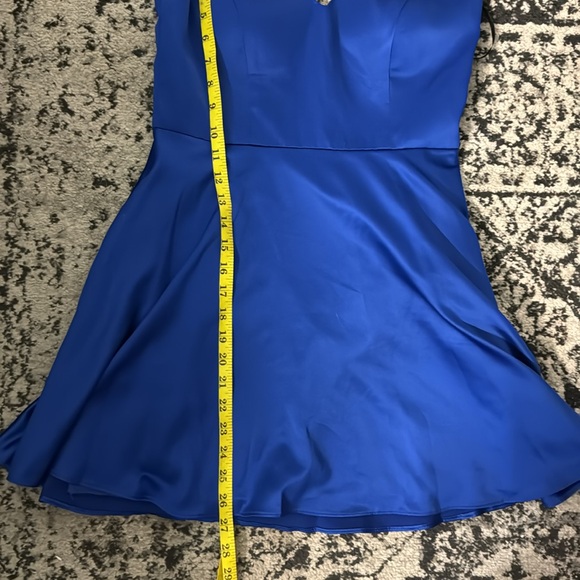 Windsor NWOT Gorgeous Royal Blue Evening Mini Party Dress - Picture 16 of 17